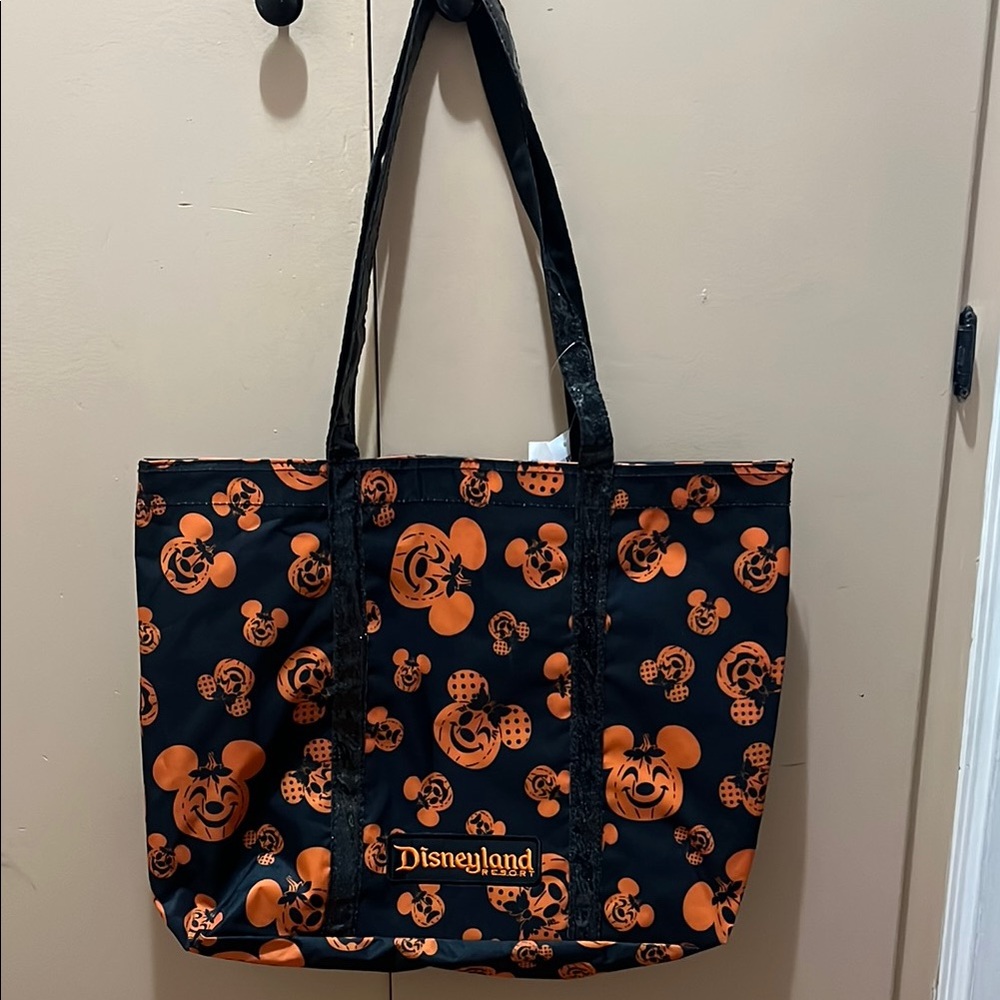 Disney Black and Orange Tote Bag